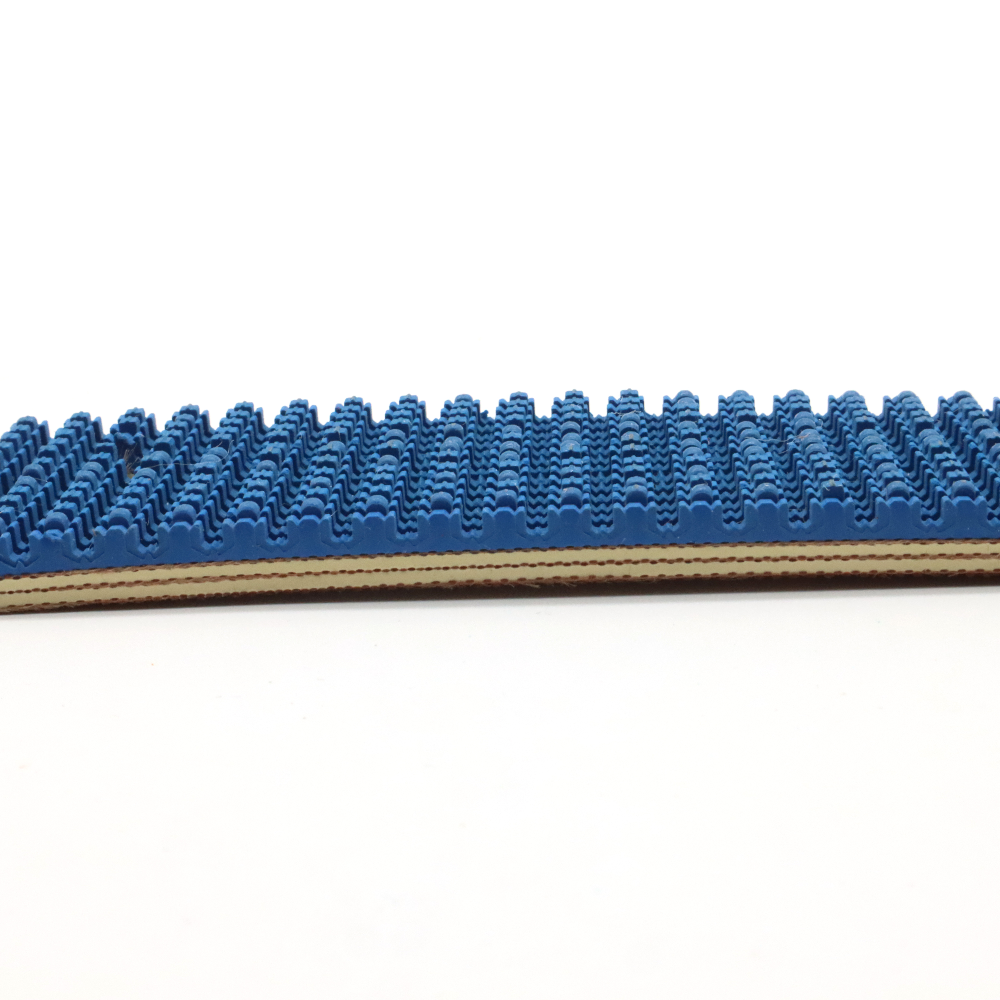 Blue Carboxilated Nitrile Rough Top Belt 