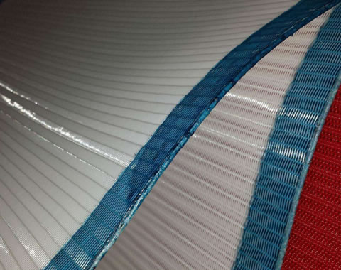 Polyester forming mesh belt